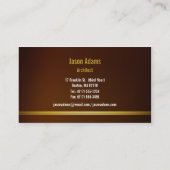 Architect | Modern Visitekaartje (Achterkant)