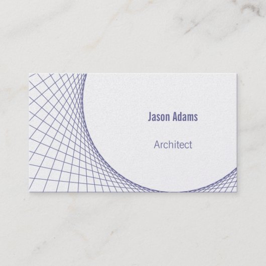 architect | Modern Visitekaartje (Voorkant)
