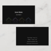 Architect | Moderne woningen Visitekaartje (Voorkant / Achterkant)