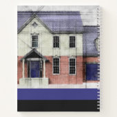 Architect Notities en Schetsboek Aangepaste Notiti Notitieboek (Achterkant)