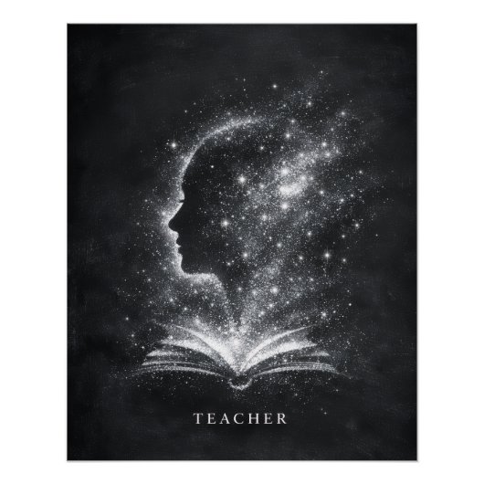 Architect of Future Minds Teacher Art Perfect Poster (Voorkant)