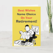 Architect of stadsplanner pensioen Kaart (Voorkant)