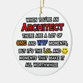 Architect... OMG WTF LOL Keramisch Ornament (Links)