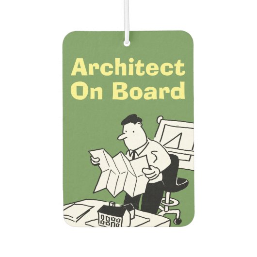 Architect On Board Luchtverfrisser (Voorkant)