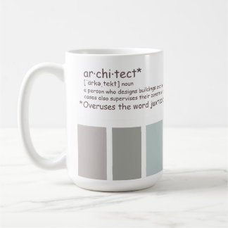 Architect. Overmatig gebruik Juxtaposition Coffee  Koffiemok