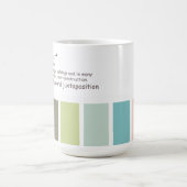 Architect. Overmatig gebruik van juxtapositie Koffiemok (Center)