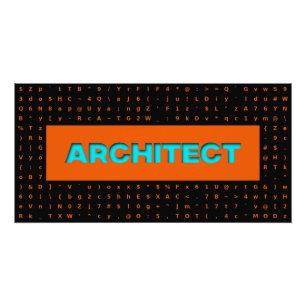 Architect Perfect Poster