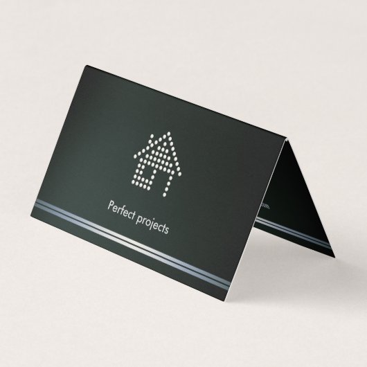 Architect | Perfecte projecten | Beroepsbeoefenaar Visitekaartje (Voorkant)
