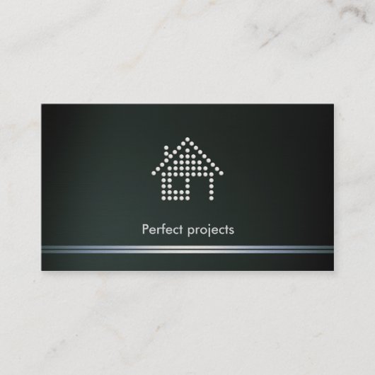 Architect | Perfecte projecten Visitekaartje (Voorkant)