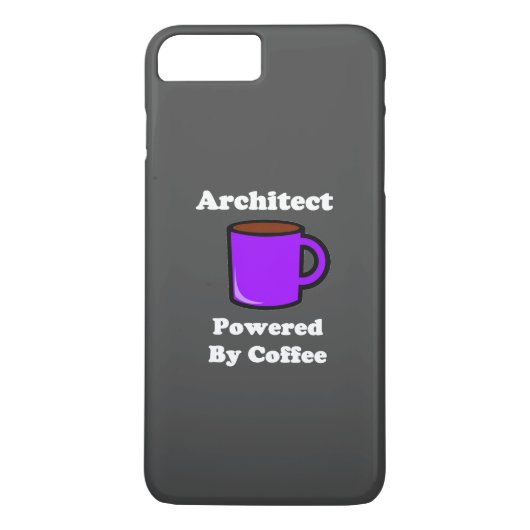 "Architect" Powered by Coffee Case-Mate iPhone Case (Achterkant)