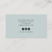 Architect Professionele Foto Visitekaartje (Achterkant)