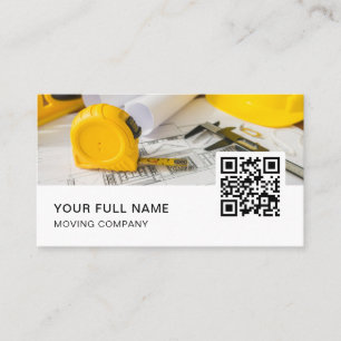 Architect QR Code Logo Social Media Visitekaartje