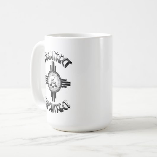 Architect Retro - Architects Merch Koffiemok (Voorkant links)