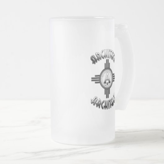 Architect Retro - Architects Merch Matglas Bierpul (Voorkant rechts)