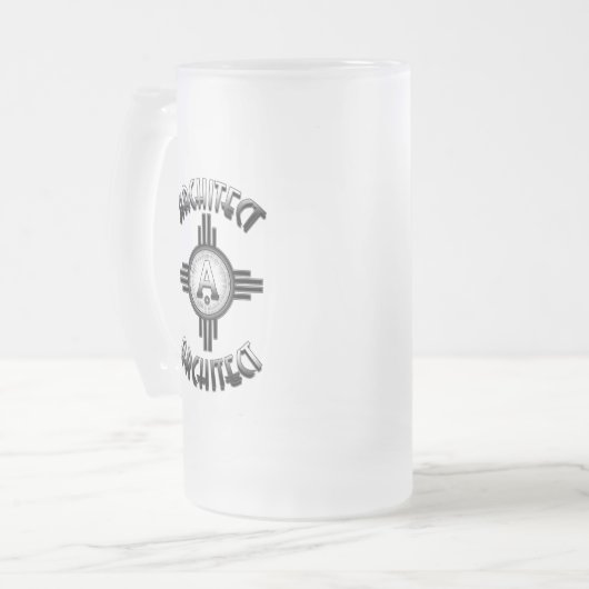Architect Retro - Architects Merch Matglas Bierpul (Voorkant links)