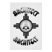 Architect Retro - Architects Merch Perfect Poster (Voorkant)