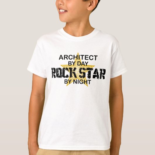 Architect Rock Star T-shirt (Voorkant)