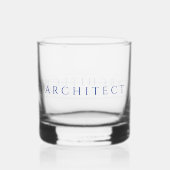 ARCHITECT Rocks Glas / Navy Blue (Voorkant)
