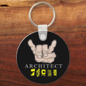 architect rocks sleutelhanger (Voorkant)