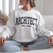 Architect Shirt Custom Afstuderen Gift voor Archit