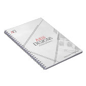 Architect Spiral Notebook | Blauwdrukontwerp Notitieboek (Rechterzijde)