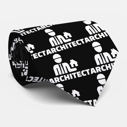 Architect Stropdas (Opgerold)