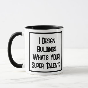 Architect Super Talent. Twee Tons Koffiemok Mok