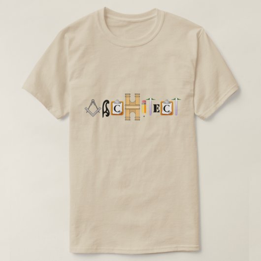 Architect T-shirt (Design voorkant)