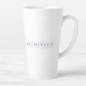 ARCHITECT Tall Latte Mok / Marine (Rechts)