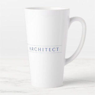ARCHITECT Tall Latte Mok / Marine
