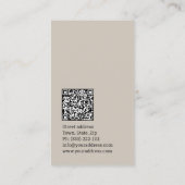 Architect Tekening Sketch House Design Kaart Visitekaartje (Achterkant)