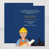 Architect ter plaatse kaart (Voorkant / Achterkant)