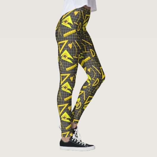 Architect Tools Bouw Ontwerp Leggings (Rechts)