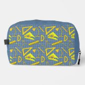 Architect Tools Geborduurd Monogram Toilettasje (Voorkant)