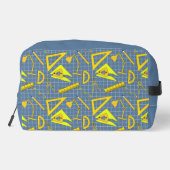 Architect Tools Geborduurd Monogram Toilettasje (Achterkant)