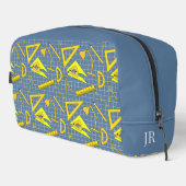 Architect Tools Patterned Monogram Toilettasje (Rechterhoek)