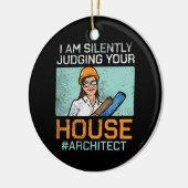 Architect - Uw huis beoordelen Keramisch Ornament (Links)