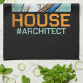 Architect - Uw huis beoordelen Theedoek (Gevouwen)