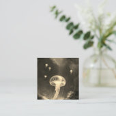 Architect van creatieve oplossingen vierkante visitekaartje (Staand voorkant)