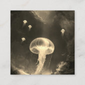 Architect van creatieve oplossingen vierkante visitekaartje (Voorkant)