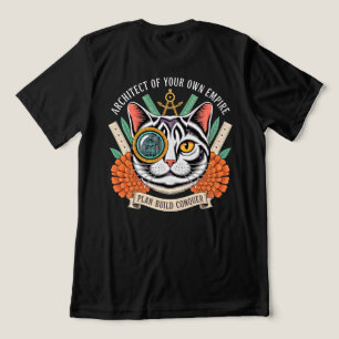 Architect van je eigen empire empowerment motivati Tri-Blend shirt