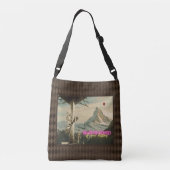 Architect van je kleine Surreal Collage Crossbody Tas (Achterkant)