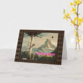 Architect van je kleine Surreal Collage Kaart (Gele Bloem)