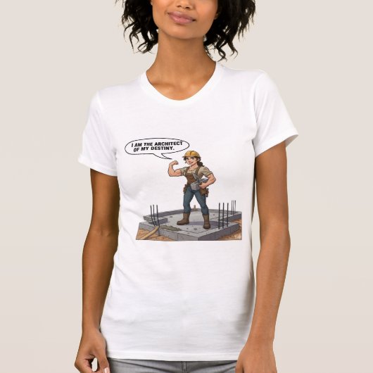 Architect van mijn lot T-shirt | Empowerment & Mo (Voorkant)
