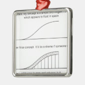 Architect versus Engineer Metalen Ornament (Links)