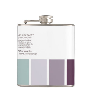 Architect Vinyl verpakte fles Heupfles