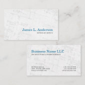 Architect - visitekaartje voor Floor Plan (Voorkant / Achterkant)