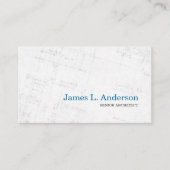 Architect - visitekaartje voor Floor Plan (Voorkant)