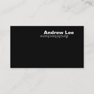 Architect - Visitekaartjes