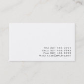 Architect - Visitekaartjes (Achterkant)